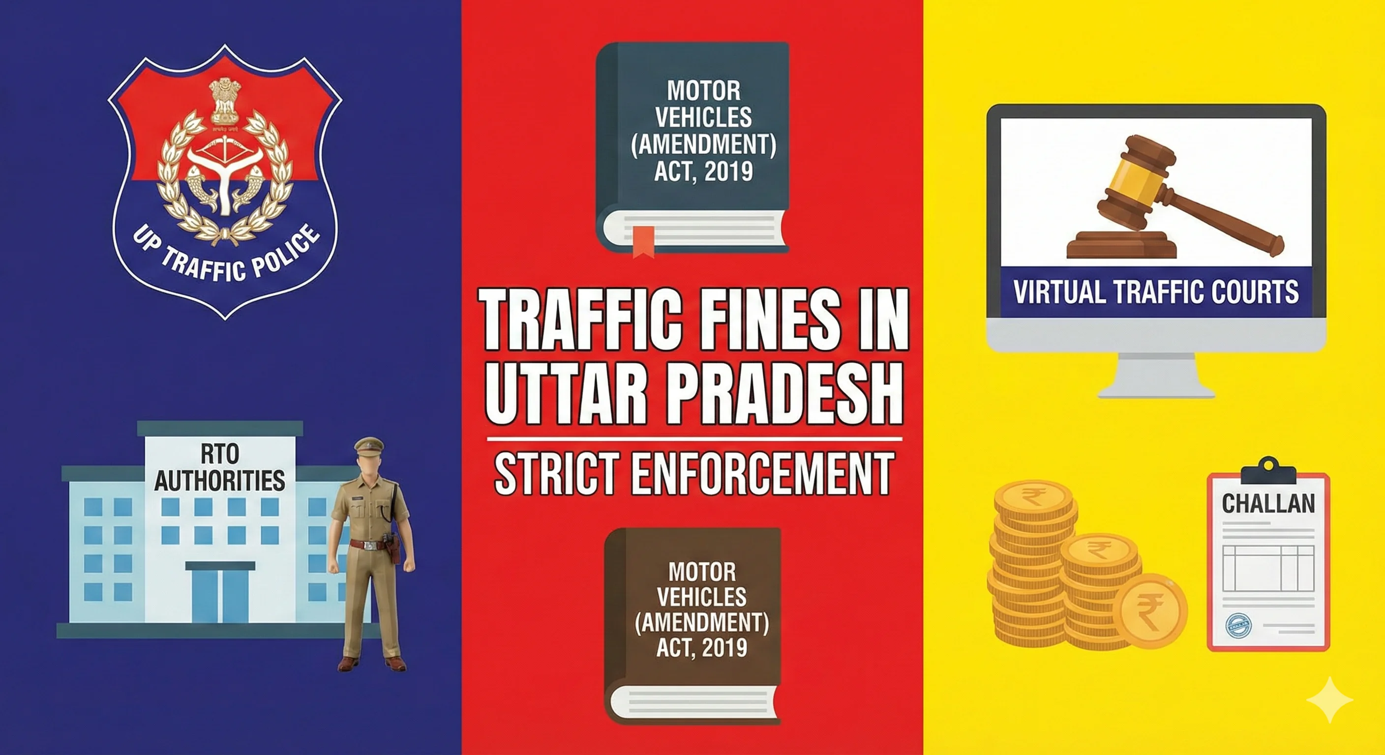 Driving Licence & Traffic Rules in Uttar Pradesh (UP) - Fines, Laws & Penalties